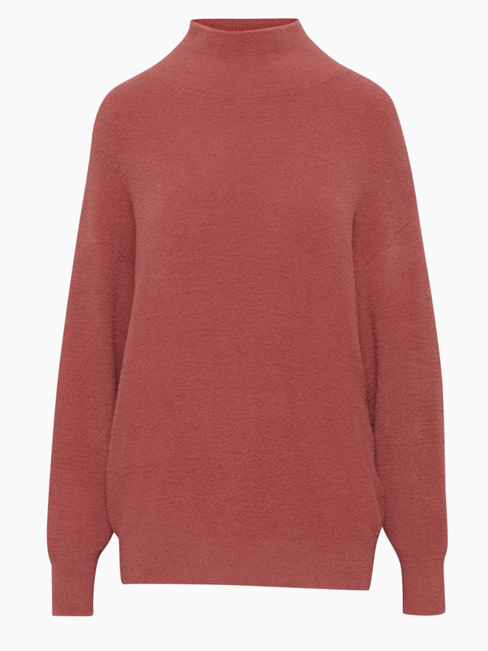 Aritzia Wilfred Free Hush Knit Turtleneck - Cinder Pink, Size L